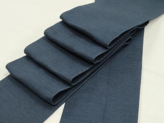 平和屋着物●男性 角帯 紬地 霞文 正絹 逸品 DAAZ3012ob