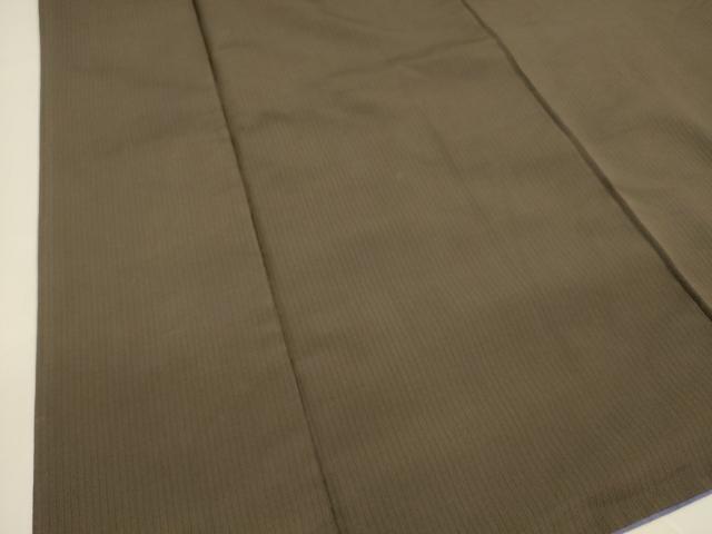 平和屋着物■男性 紬 間道 正絹 逸品 DAAZ4113cm