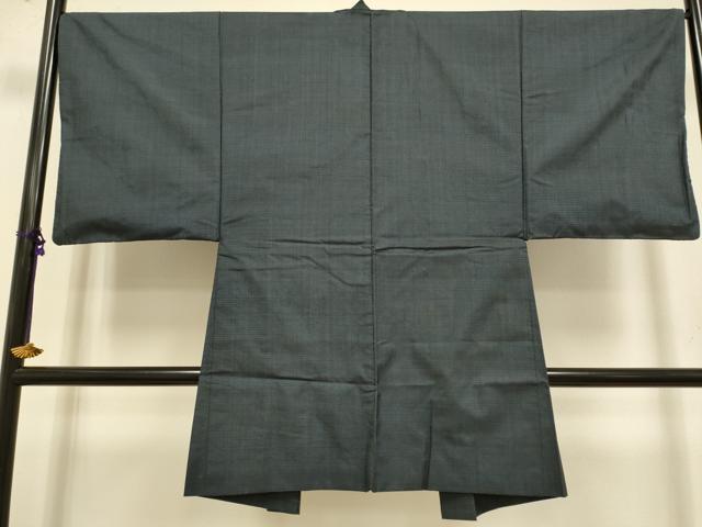 平和屋着物●男性 本場大島 アンサンブル 100亀甲 総詰め 奥福作 証紙付き 正絹 逸品 DAAZ5007du