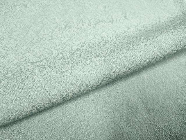 平和屋着物●上質な色無地 湊鼠色 正絹 逸品 未使用 DAAZ5036du