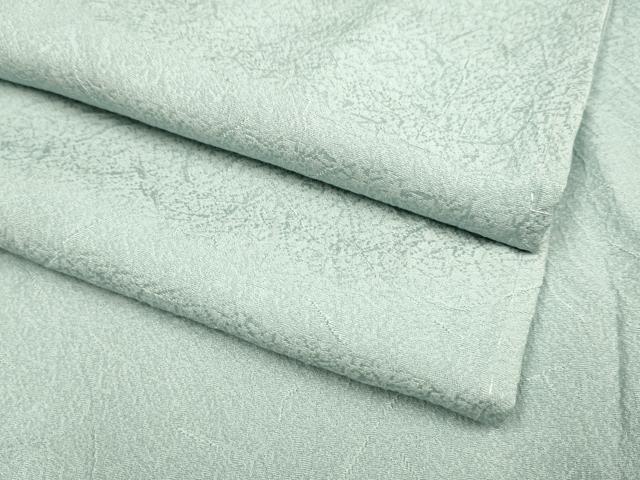 平和屋着物●上質な色無地 湊鼠色 正絹 逸品 未使用 DAAZ5036du
