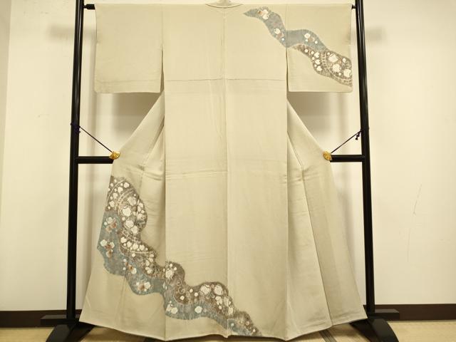 平和屋着物□訪問着 絞り 辻が花 正絹 逸品 DAAZ5372du