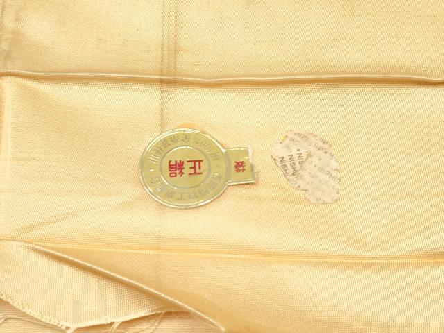 平和屋着物◎西陣 六通柄袋帯 庭園 正絹 逸品 DAAZ5865ea