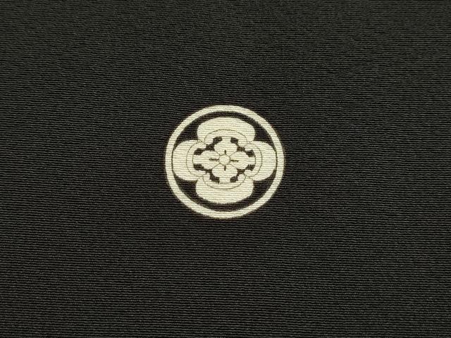 平和屋着物▼豪華黒留袖 駒刺繍 総刺繍 鳳凰菱文 金糸 正絹 逸品 DAAZ6564fe