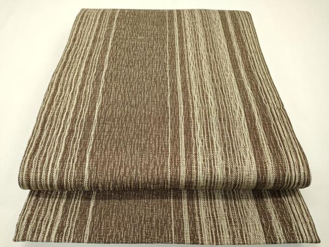 平和屋着物▽全通柄袋帯 スリーシーズン 春夏秋 櫛織 間道 金糸 正絹 逸品 DAAZ6892fe