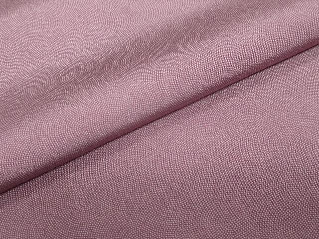 平和屋着物●江戸小紋 羽衣染 極小鮫小紋 反端付き 正絹 逸品 DAAZ7002ud