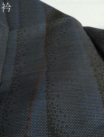 平和屋着物●本場大島紬 9マルキ 抽象文様 正絹 逸品 DAAZ7096ud