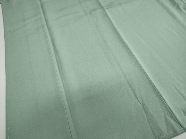 平和屋着物●上質な色無地 柳染色 正絹 逸品 未使用 DAAZ7098ud