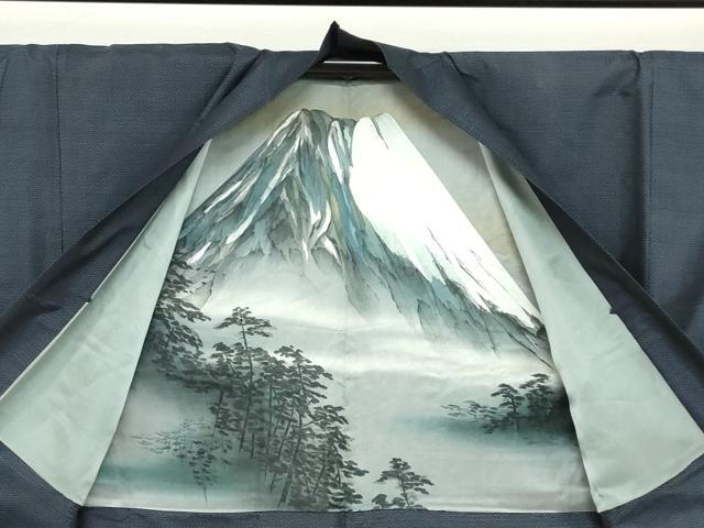 平和屋着物●男性 本場大島紬 アンサンブル 80亀甲 総詰め 正絹 逸品 DAAZ7145ud