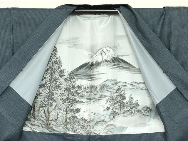 平和屋着物●男性 本場大島紬 アンサンブル 100亀甲 総詰め 正絹 逸品 DAAZ7178ud