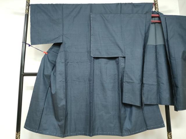 平和屋着物●男性 本場大島紬 アンサンブル 長羽織 100亀甲 総詰め 正絹 逸品 未使用 DAAZ7222ud