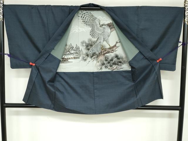 平和屋着物●男性 本場大島紬 アンサンブル 長襦袢セット(袷) 100亀甲 総詰め 正絹 逸品 DAAZ7226ud