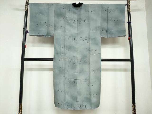 平和屋着物●男性 本場大島紬 アンサンブル 長襦袢セット(袷) 100亀甲 総詰め 正絹 逸品 DAAZ7226ud