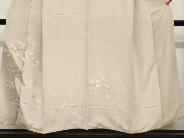 平和屋着物●訪問着 枝花文 暈し染め 金彩 三越扱い 正絹 逸品 DAAZ7417ud