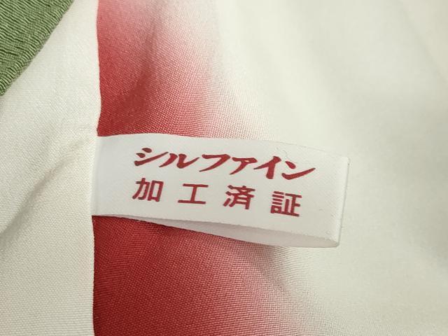 平和屋着物●上質な小紋 舞花文 蛍暈し 正絹 逸品 DAAZ7428ud
