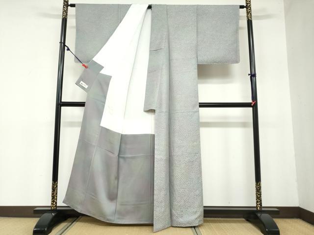 平和屋着物●上質な小紋 花尽くし文 やまと誂製 正絹 逸品 未使用 DAAZ7491ud
