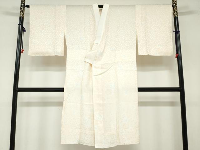 平和屋着物●長襦袢 無双仕立て 舞花文 暈し染め 正絹 逸品 DAAZ7623ud