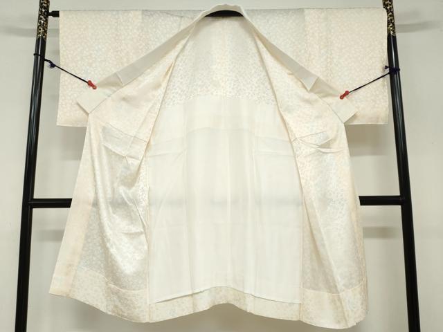 平和屋着物●長襦袢 無双仕立て 舞花文 暈し染め 正絹 逸品 DAAZ7623ud