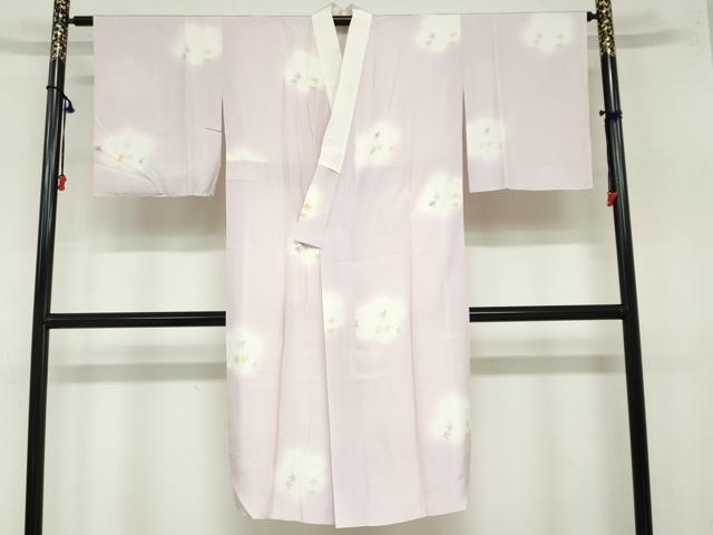 平和屋着物●長襦袢 袷 草花文 暈し染め ほていや扱い 正絹 逸品 DAAZ7624ud