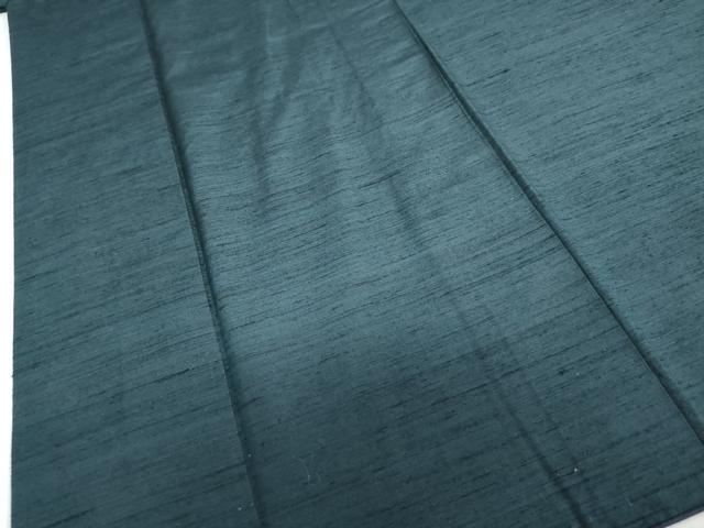 平和屋着物●男性 紬 百入茶色 正絹 逸品 DAAZ7783ud