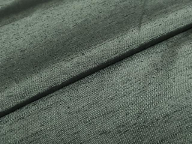 平和屋着物●男性 紬 アンサンブル 虫襖色 正絹 逸品 DAAZ7837ud