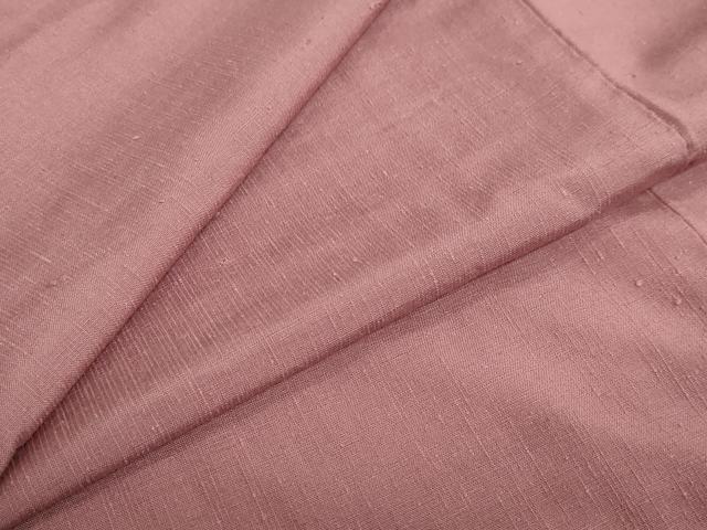 平和屋着物●結城紬　蘇芳香色　正絹　逸品　未使用　DAAZ7855ud 平和屋着物○結城紬 蘇芳香色 正絹 逸品 未使用 DAAZ7855ud