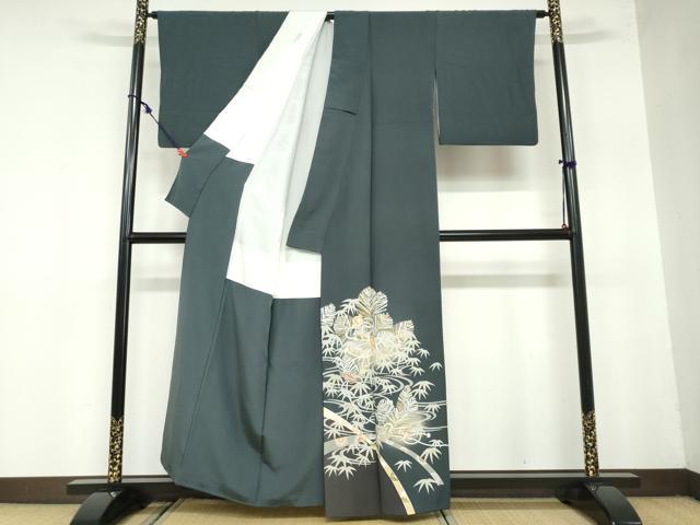 平和屋着物●豪華色留袖 流水宝尽くし文 暈し染め 金彩 正絹 逸品 DAAZ7857ud