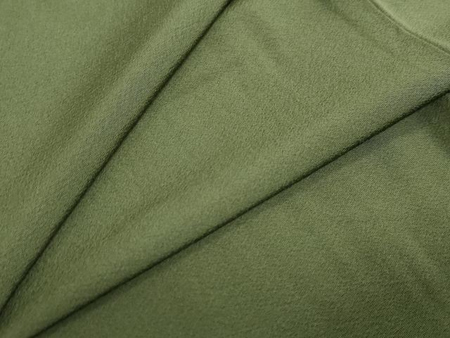 平和屋着物●上質な色無地 深緑色 正絹 逸品 未使用 DAAZ7903ud