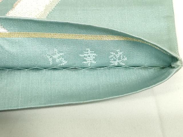平和屋着物◎六通柄袋帯 亀甲花文 八桂錦 金銀糸 正絹 逸品 DAAZ9107qp