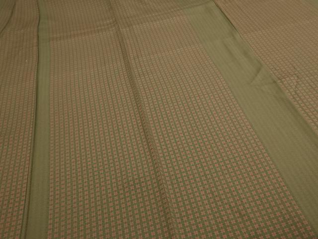 平和屋着物■上質な小紋 花間道 正絹 逸品 DAAZ9817sf