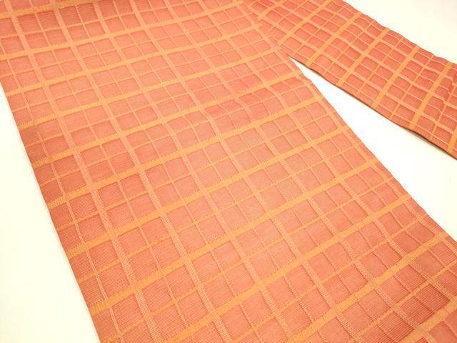 平和屋着物*夏物 全通柄九寸名古屋帯 吉野間道 正絹 逸品 DABA0252cm