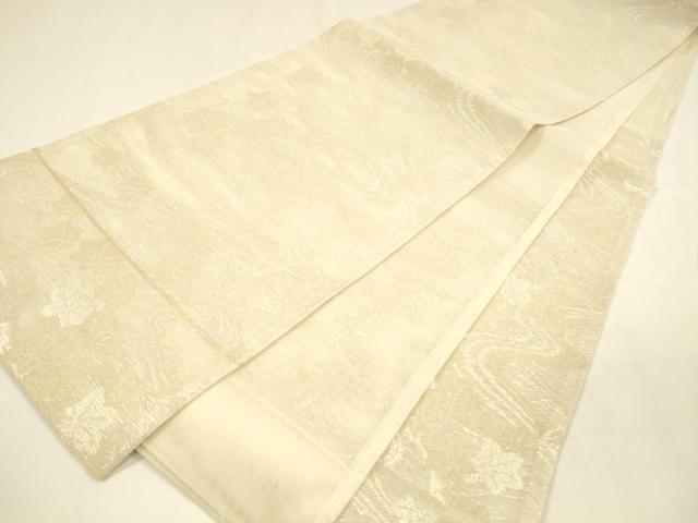平和屋着物*夏物 六通柄袋帯 竜田川 金銀糸 正絹 逸品 DABA0268cm