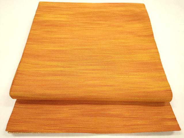 平和屋着物●爪掻き本綴れ 八寸名古屋帯 霞文 正絹 逸品 DABA0541cm