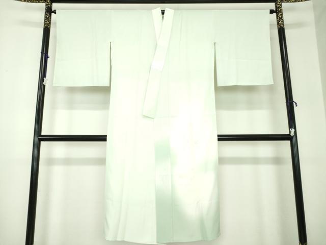 平和屋着物●上質な長襦袢 袷 手描き 休み鳥 枝梅 暈し染め 正絹 逸品 DABA1436ps