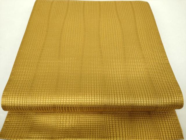 平和屋着物●本場筑前博多織 八寸名古屋帯 立涌文 正絹 逸品 DABA1721ps