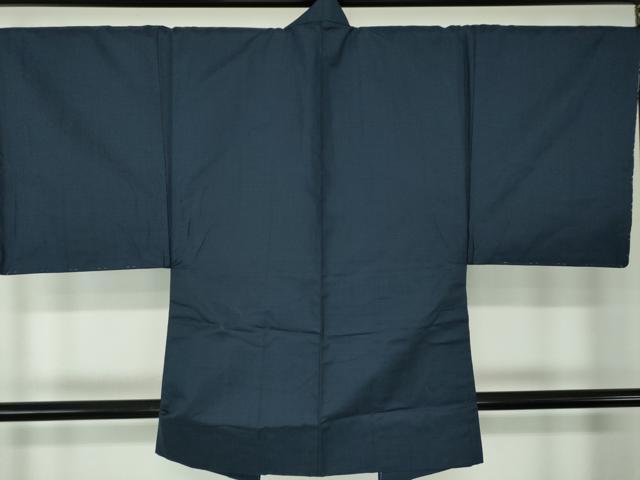 平和屋着物●男性 紬 アンサンブル 長羽織 100亀甲 総詰め 正絹 逸品 未使用 DABA1873ps