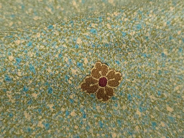 平和屋着物●訪問着 舞花文 暈し染め 金彩 正絹 逸品 DABA1915ps