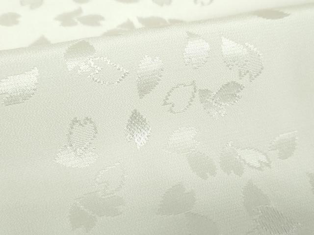 平和屋着物●上質な長襦袢 袷 舞桜地紋 暈し染め やまと誂製 正絹 逸品 DABA1917ps