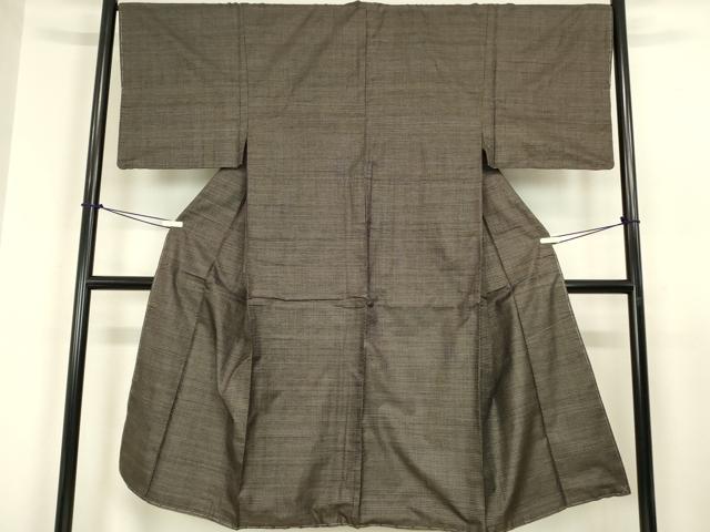 平和屋着物●男性 本場大島紬 アンサンブル 100亀甲 総詰め 正絹 逸品 DABA4011az