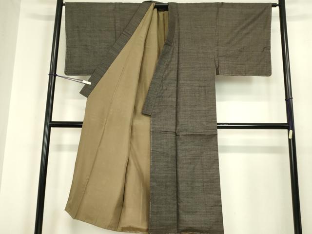 平和屋着物●男性 本場大島紬 アンサンブル 100亀甲 総詰め 正絹 逸品 DABA4011az