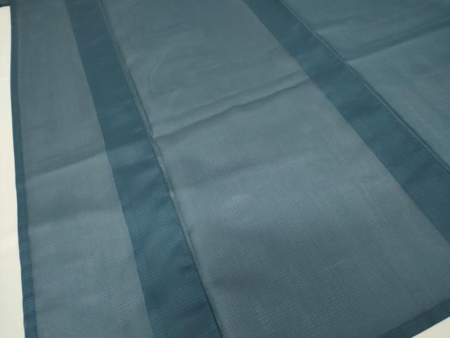 平和屋着物*夏物 男性 絽 留紺色 洗える着物 DABA4480az