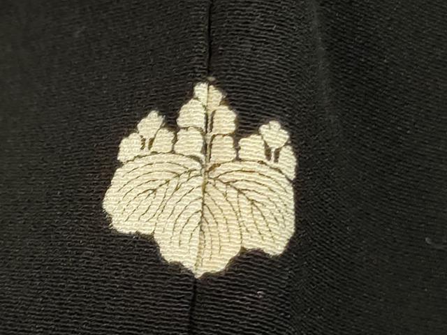 平和屋着物■豪華黒留袖 刺繍 尾長鳥風景花文 金彩 正絹 逸品 DABA6112op