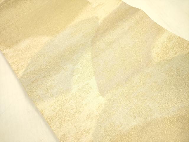 平和屋着物◎砂子綴れ 全通柄袋帯 地紙文 金糸 正絹 逸品 DABA6945op