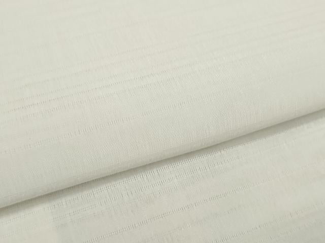 平和屋着物*夏物 長襦袢 反物 着尺 絽ちぢみ 生成り色 セオ・アルファ 洗える着物 未使用 DABA7096zzz