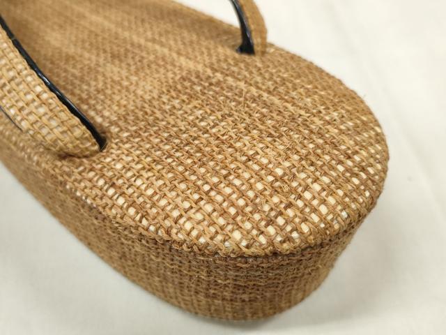 平和屋着物●和装小物 和装草履 履物 しなふ 出羽の織座 箱付き 逸品 未使用 DABA7165zzz