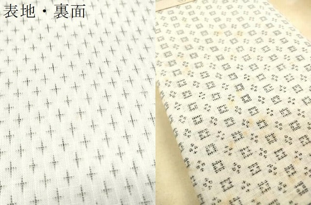 平和屋着物*夏物 近江上布 反物 着尺 絣花文 証紙付き 逸品 未使用 DABA7859zzz