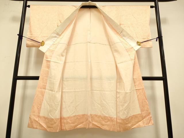 平和屋着物■長襦袢 無双仕立て 花尽くし 正絹 逸品 DABA8827du