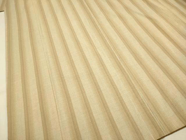平和屋着物●小紋 間道 綿 逸品 DABA8888du