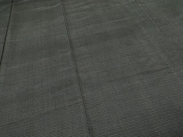 平和屋着物■男性 紬 横段文 正絹 逸品 DABA9815sf