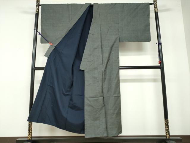 平和屋着物●男性 本場大島紬 100亀甲 総詰め 正絹 逸品 DABB0046ud